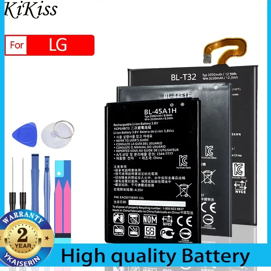 BL 44E1F/45A1H/45B1F/45F1F/46G1F/46ZH/49JH BL T36/T37/T42 Battery for LG K3 K4 K7 K8 K10 K20 K30 V10 V20 V40 V50 ThinQ 2017 2018