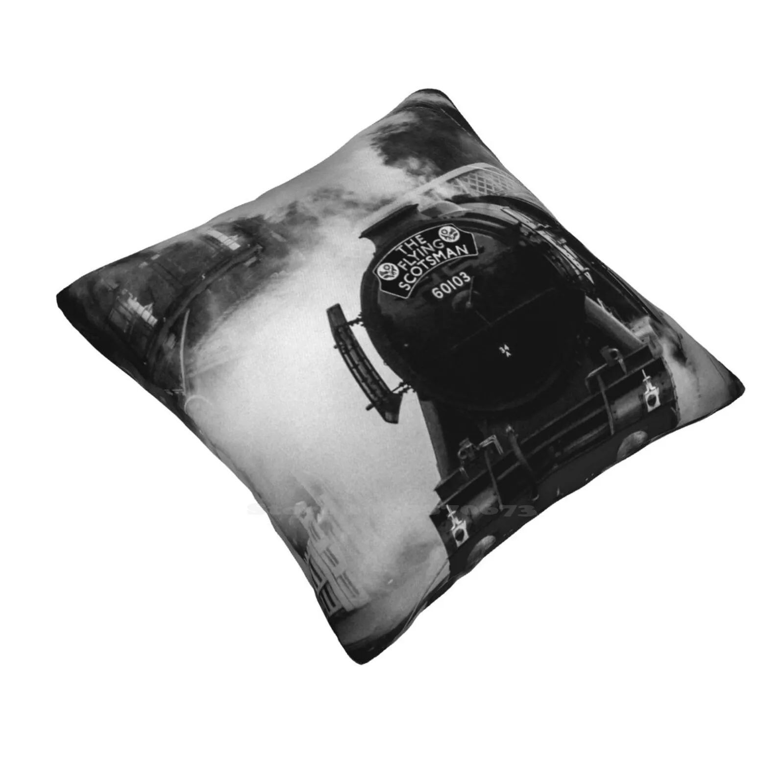 The Flying Scotsman Soft Comfortable Pillowcase The Flying Scotsman Steam Train Train Lines Buffers Whistle