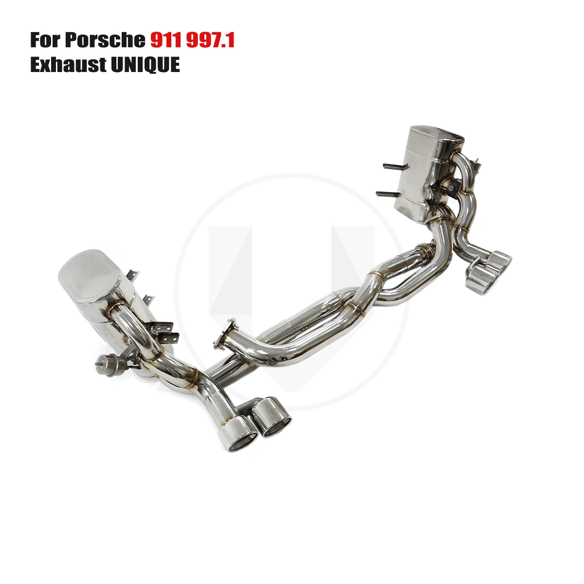 

UNIQUE For 2005-2012 Porsche 911 997.1 3.6L 3.8L performance valve exhaust system ss304 exhaust muffler