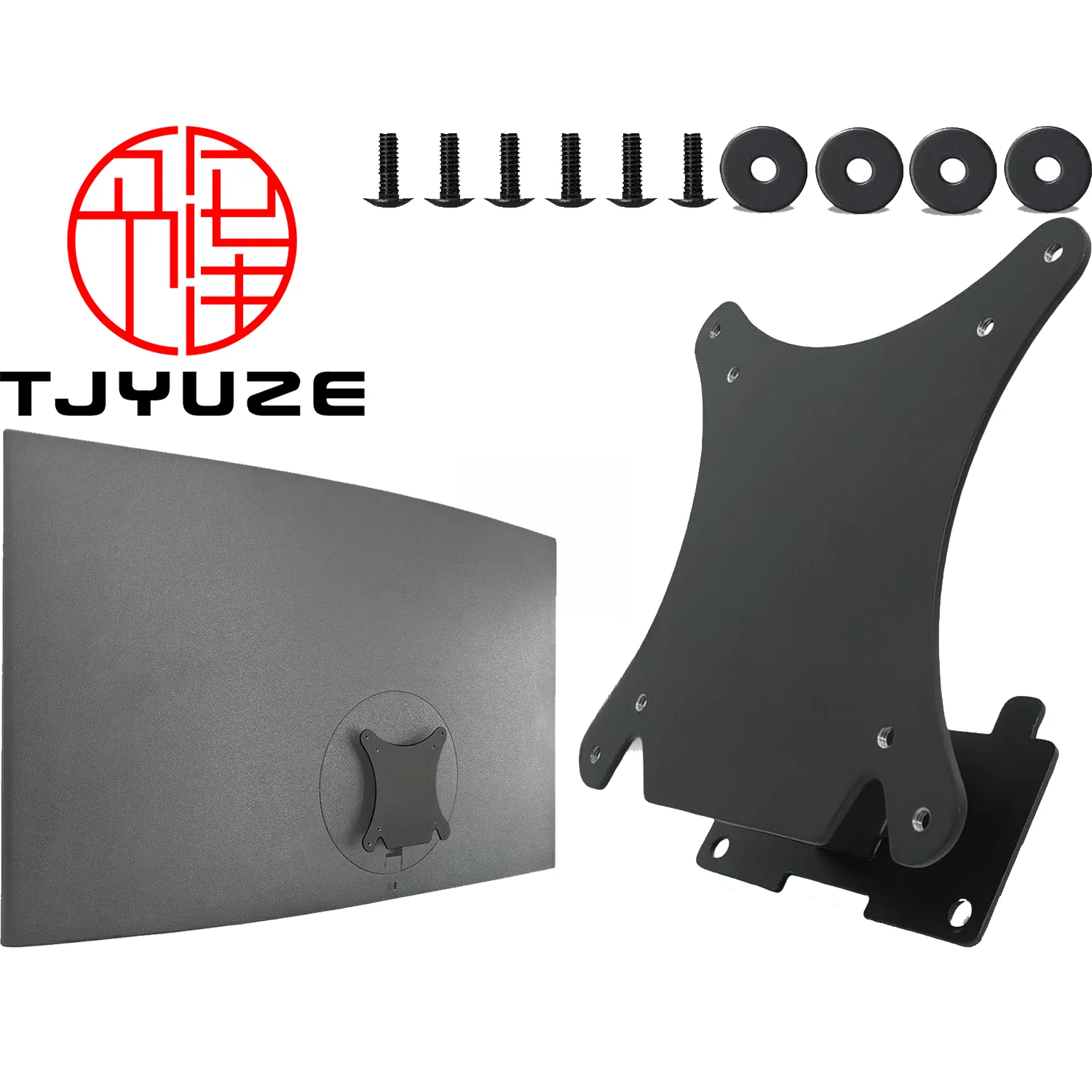 Nuevo Adaptador VESA para Monitor Samsung U32R590 U32R590CWN U32R592CWU, Soporte de Pared para Monitores VESA 75x75 y 100x100