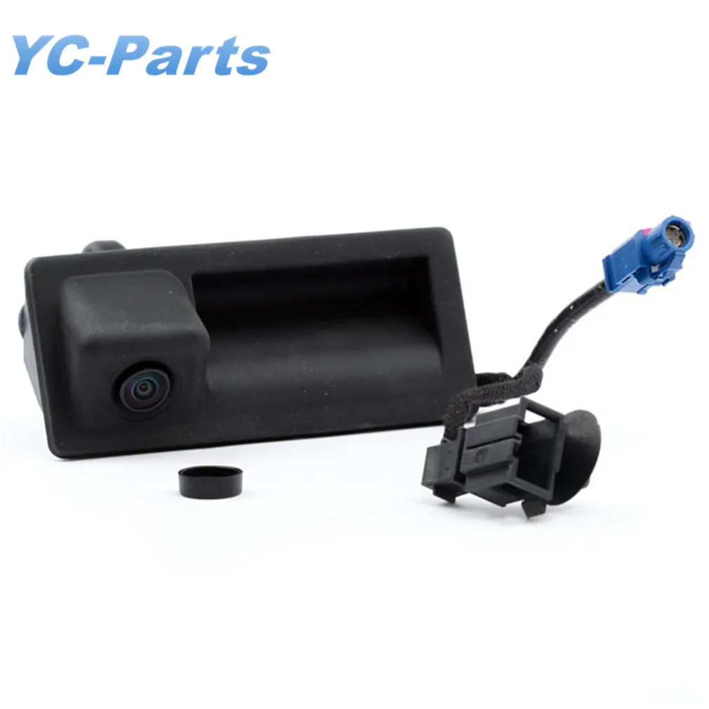 RGB Rear Image View Camera & Camera Harness Kit 56D827566A For VW Jetta MK6 Tiguan Passat B7 RNS510 RCD510 5M0970161AC