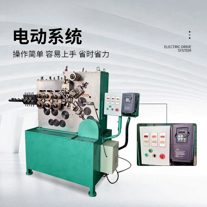Rolling shutter door spring machine, double-sided rolling shutter door spring forming machine
