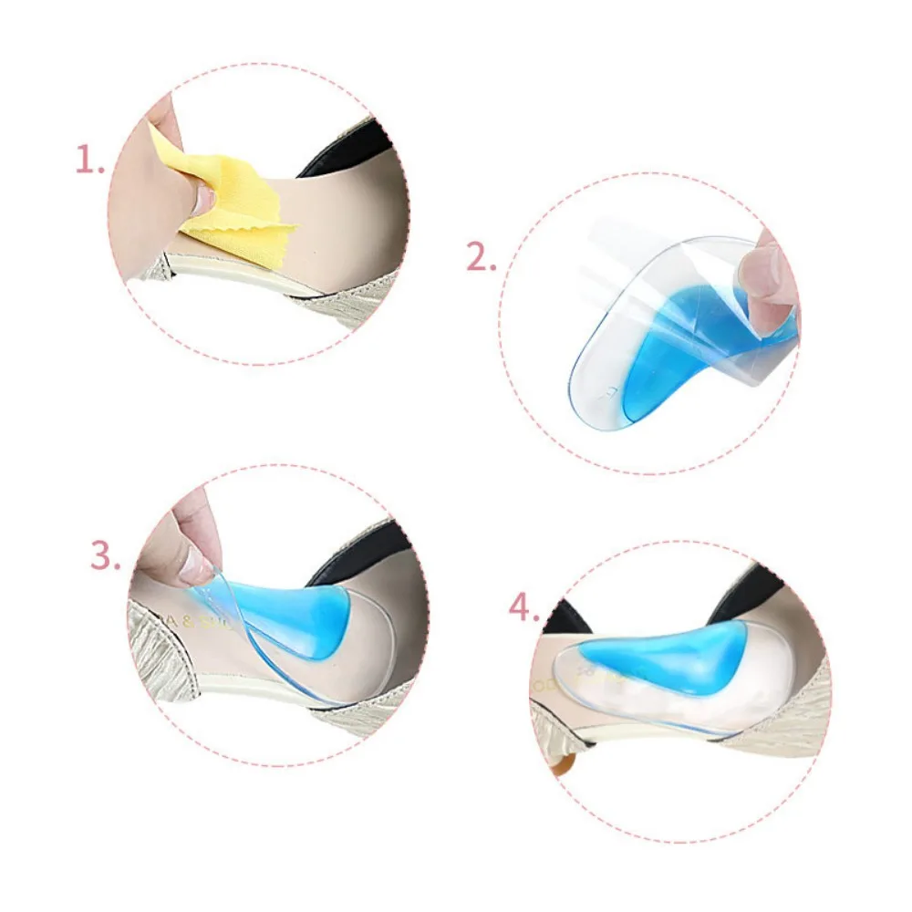 Kids Orthotic Insole Arch Support Silicone Children Insole Flat Foot Flatfoot Corrector Shoe Cushion Insert Gel Orthopedic Pads - Image 3