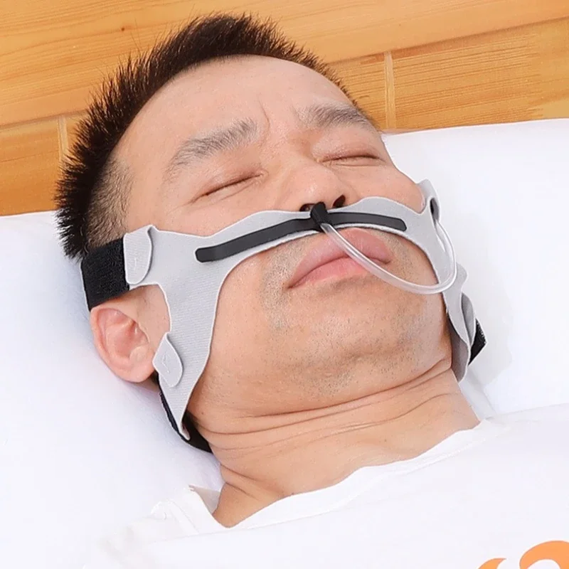 Elderly Nursing Auxiliary Head Strap  Adjustable Retaining Band for Nasal Feeding and Oxygen Tube fast shipping