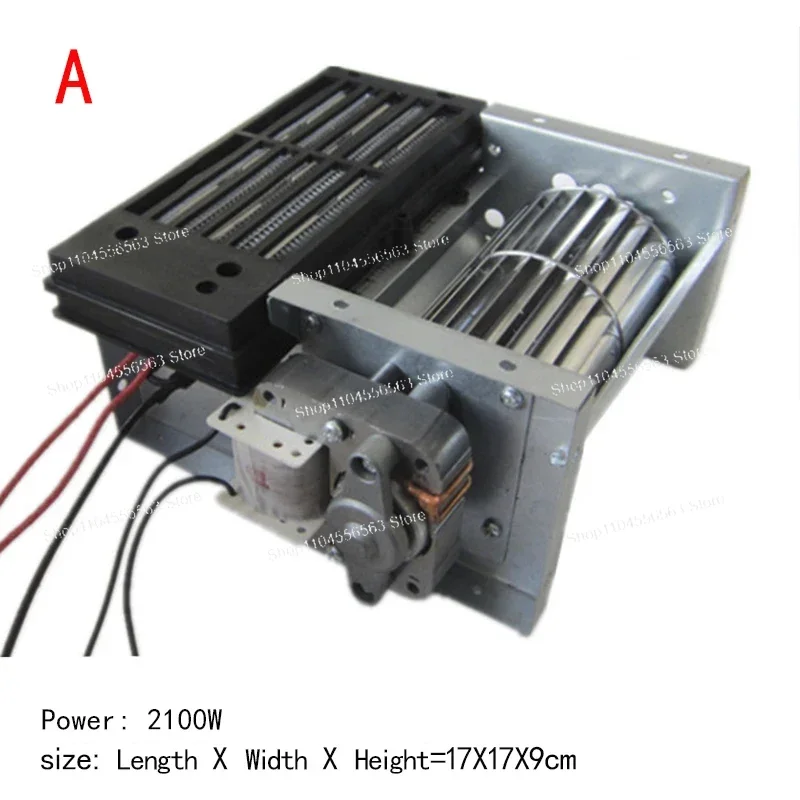 Electric Heater Fan Motor Replacement for Home Bedroom Bathroom Cross Flow Fan Electric Fireplace Fan Motor