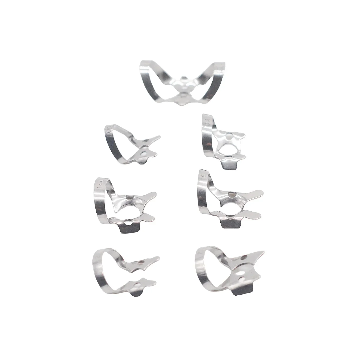 

1 шт., стоматологические резиновые зажимы для плотины, эндодонтические восстановительные зажимы для барьеров, держатель рамы из нержавеющей стали для молярных зубов, материал стоматолога