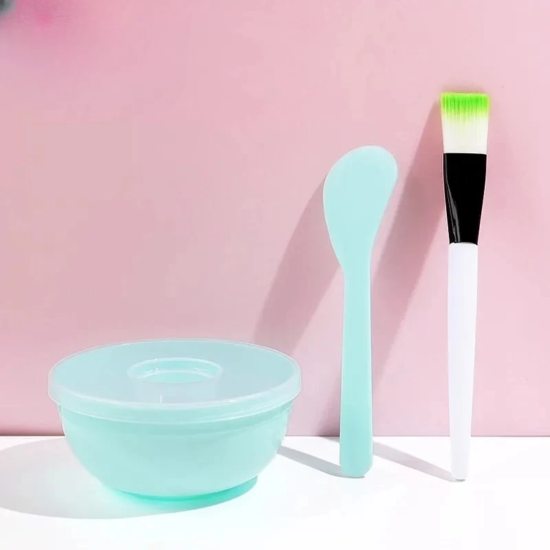 Miska do masek/Zestaw A1 - Łatwa w użyciu miska do masek, patyczek, narzędzia spa, specjalny pędzel do błota i masażu dla salonów kosmetycznych