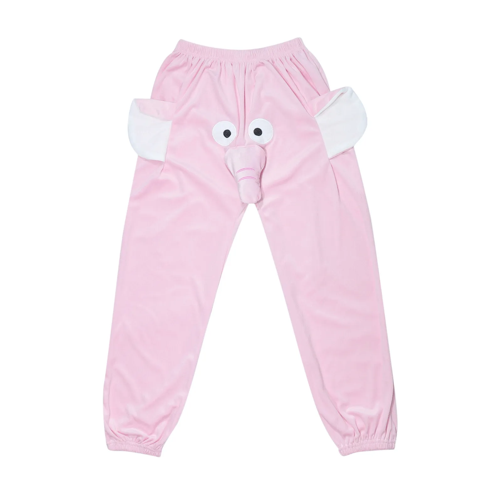 Winter Elephant Pajama Pants Kids Boys Girls Cute Animal Funny Cartoon Elephant Sleepwear With Big Nose And Ears Trunk