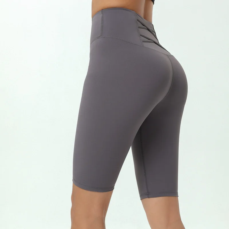 Women Sports Shorts Leggings Push Up Elastic High Waist Fitness Yoga Shorts Gym Pants Woman Yoga safety pants Clothing