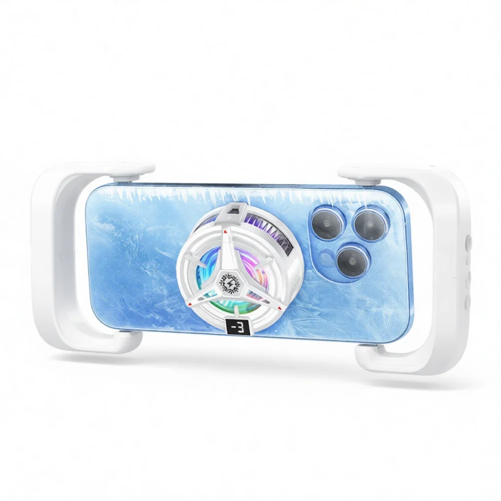 Portable Phone Cooler Semiconductor Radiator Magnetic Back Clip For Gaming Streaming Heat Sink Cooling System Universal