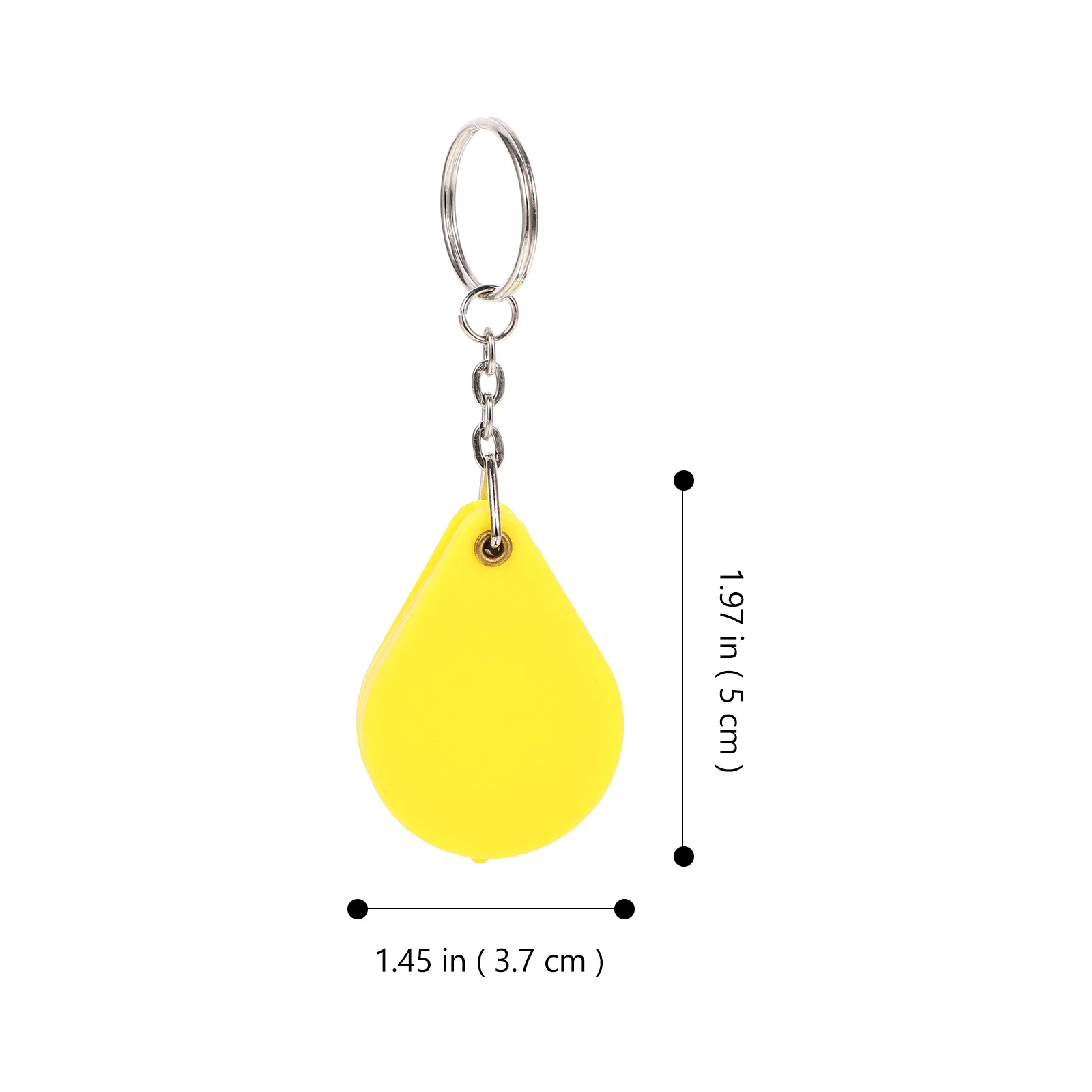 

6Pcs Pocket Magnifier Keychain LED Light Mini Folding Magnifiers Portable Reading Tools Jewelry Observation