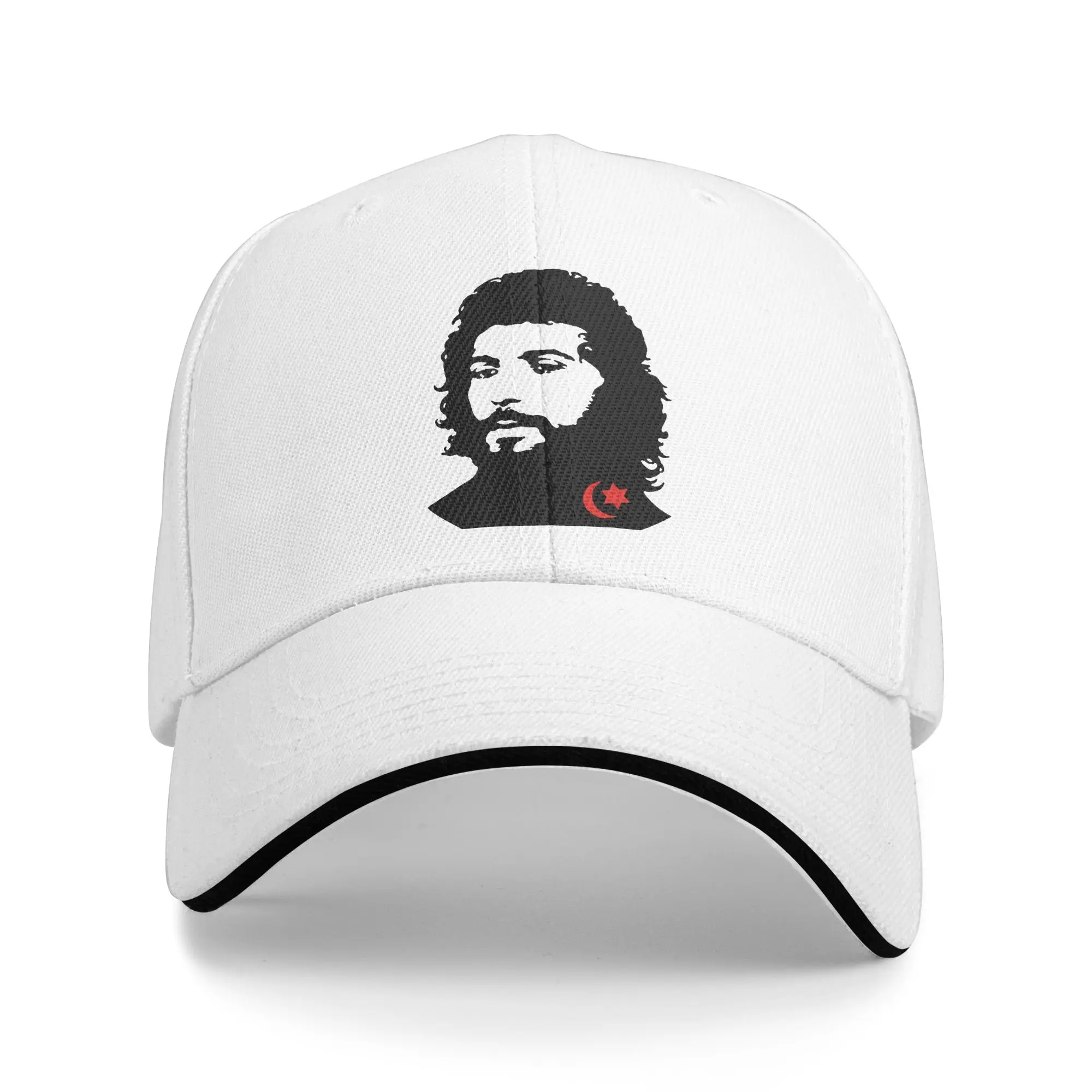 Camarons De La Isla Island Shrimp Flamenco Singer Sandwich Hat Hat Sun Caps Adjustable Polyester Baseball Cap Washable