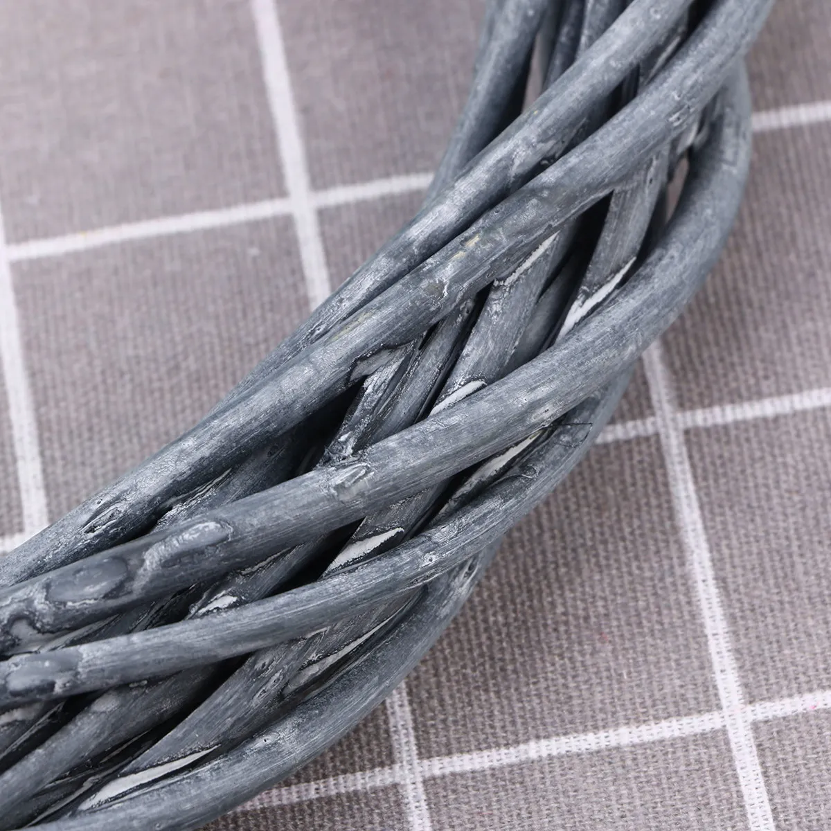 

Венок из виноградной лозы, венок из веток, деревянный венок из веток диаметром 30 см, натуральный ротанг, поделки, сезонное украшение для двери и стены, деревянные ветки