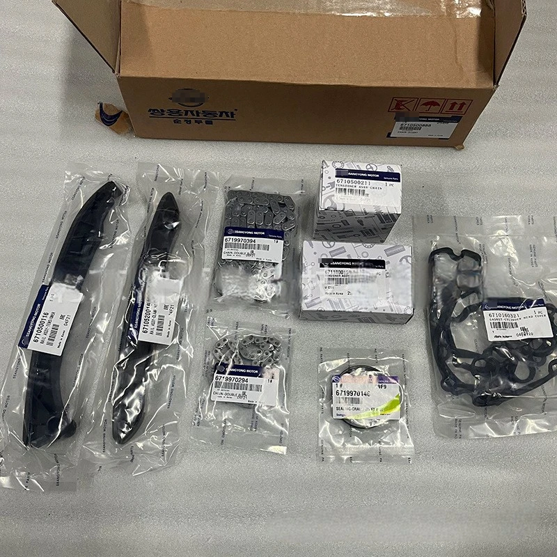 

Timing Chain Kit For Ssangyong Korando Actyon Rexton Musso 671050888 8pcs 1set