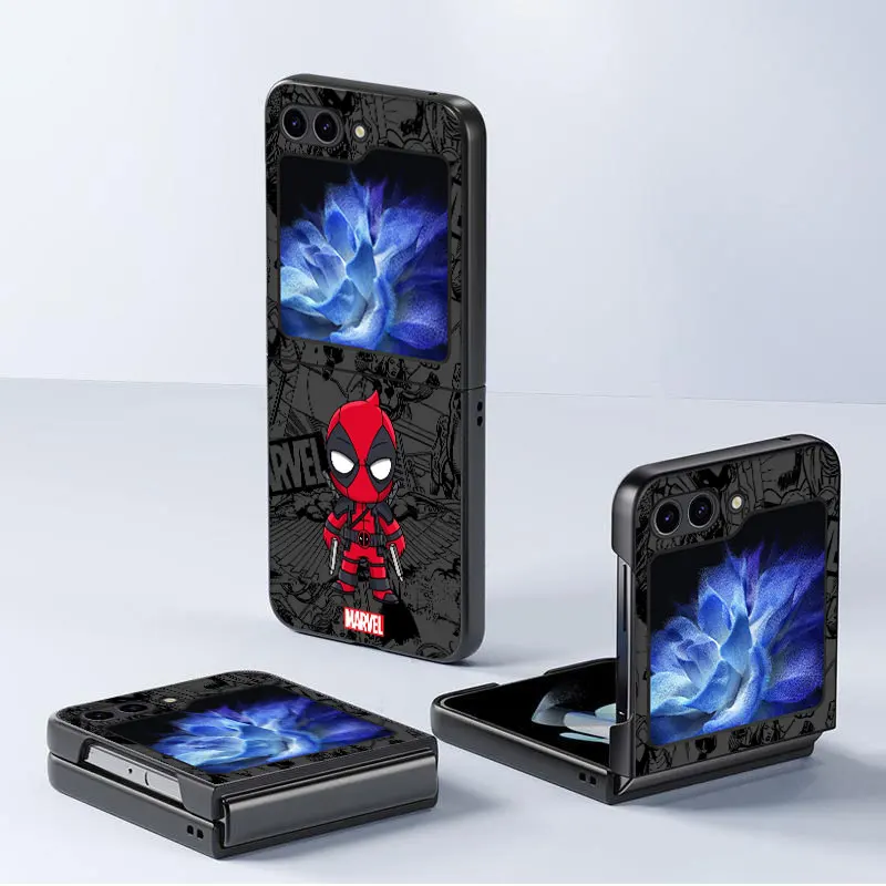 cool marvel spider man Case for Samsung Galaxy Z Flip 6 5G Z Flip 4 5G Z Flip 3 Z Flip5 ZFlip3 ZFlip5 Hard PC Shockproof Cover