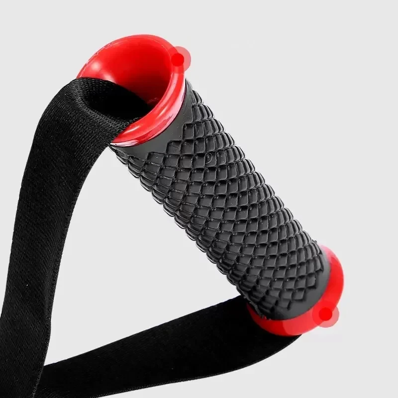 Gym Grip Resistance Bands Handles Fitness Anti-slip Grip Strong Nylon Webbing Grip Puller Handle Gantry Accessory Multifunction