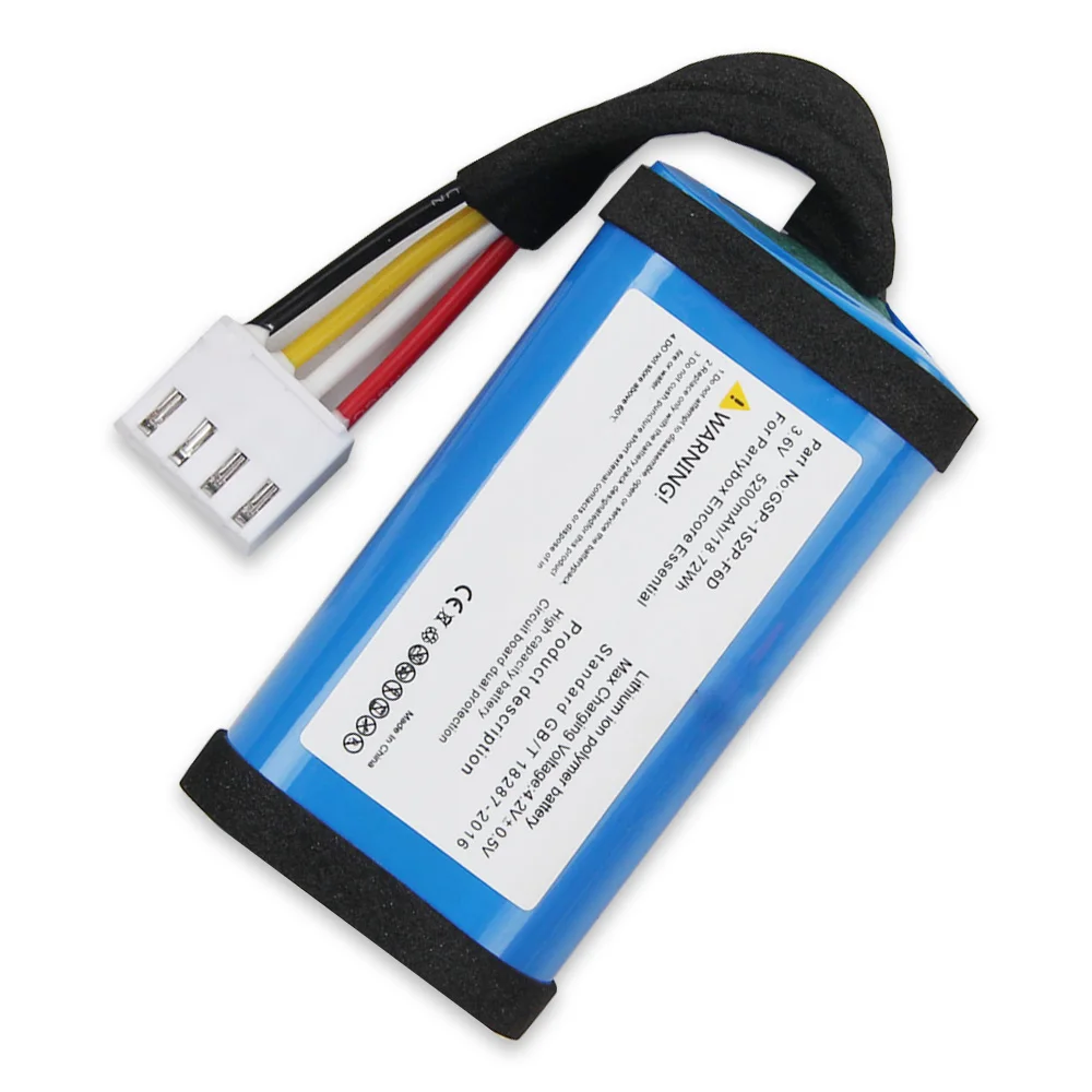 Bateria para jbl partybox encore essencial GSP-1S2P-F6D baterias recarregáveis