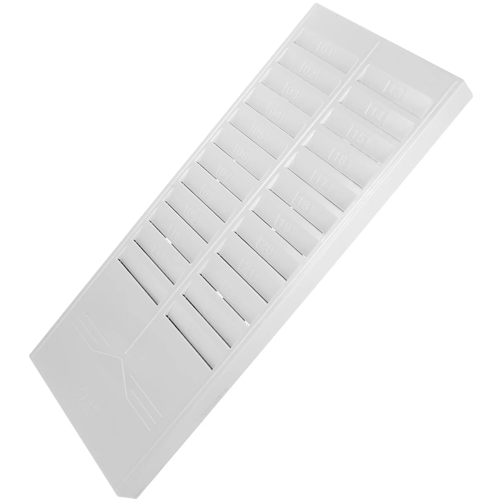 Wall Mounted Attendance Cards Shelf Retractable Time Cardholder Office Document Rack Time Cardholder Cards Holder