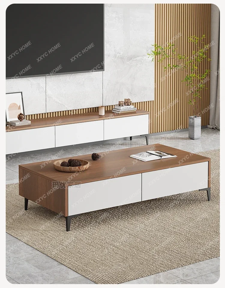 XX Living Room Shelf Tv Stands Wood Drawers Wall Monitor Tv Table Minimalist Universal Muebles Para Tv Chinese Style Furniture