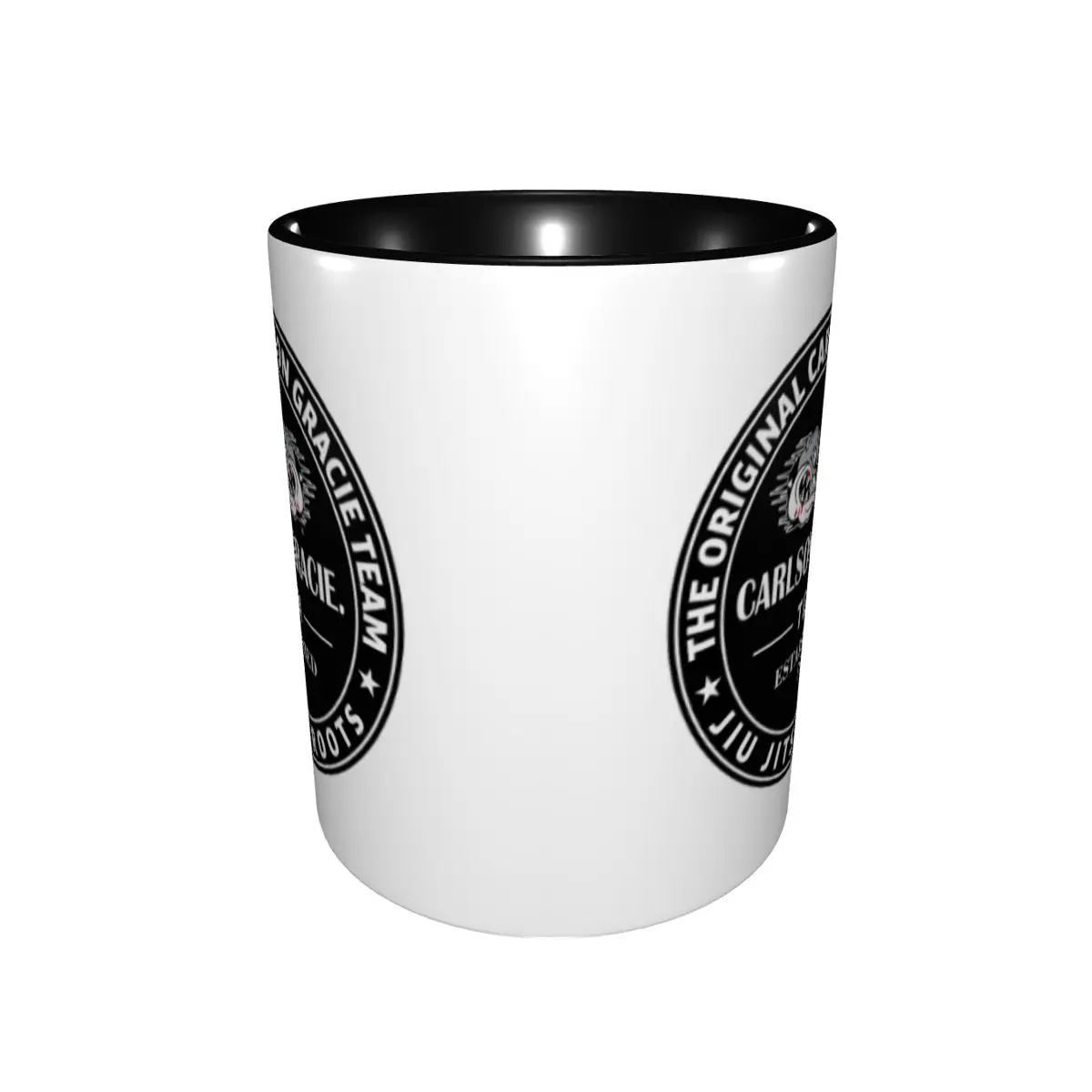 Original Carlson Gracie Team Logo Jiu-Jitsu Roots 1972 Mug Funny Ceramic Coffee Cups Tea Mugs Milk Cup Drinkware Gifts
