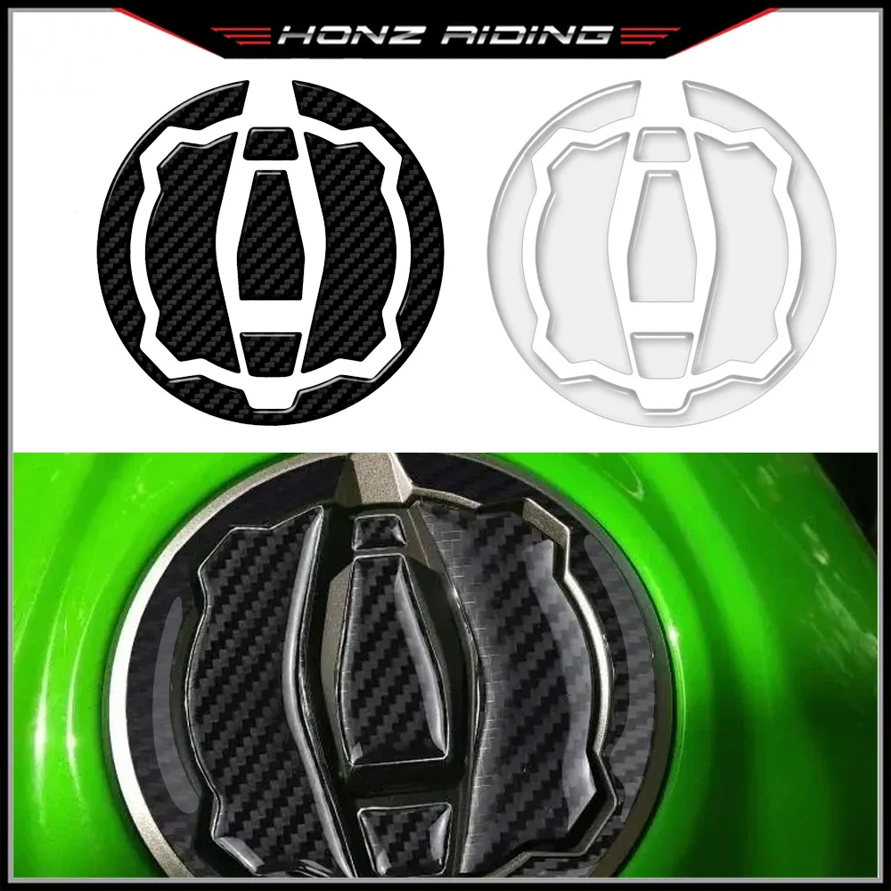 

For Kawasaki Models 2017-2024 Ninja 400/650 Z650 Z900 Motorcycle Fuel Cap Protection Sticker