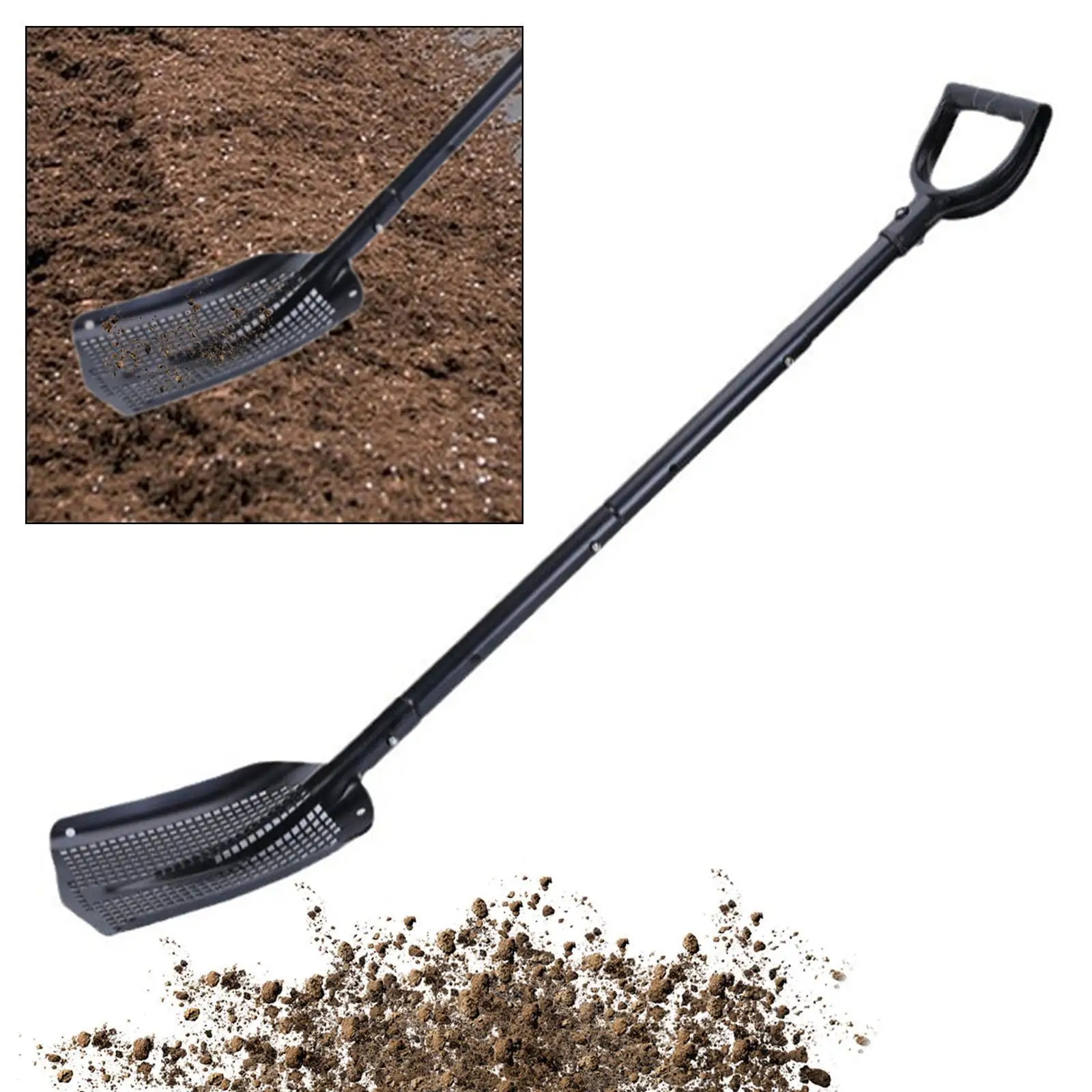 

Sifting Shovels Sand and Gravel Filter Shovels Portable Garden Sieve Soil Shovels Sifter Shovels for Beach Beach Sheep Stall