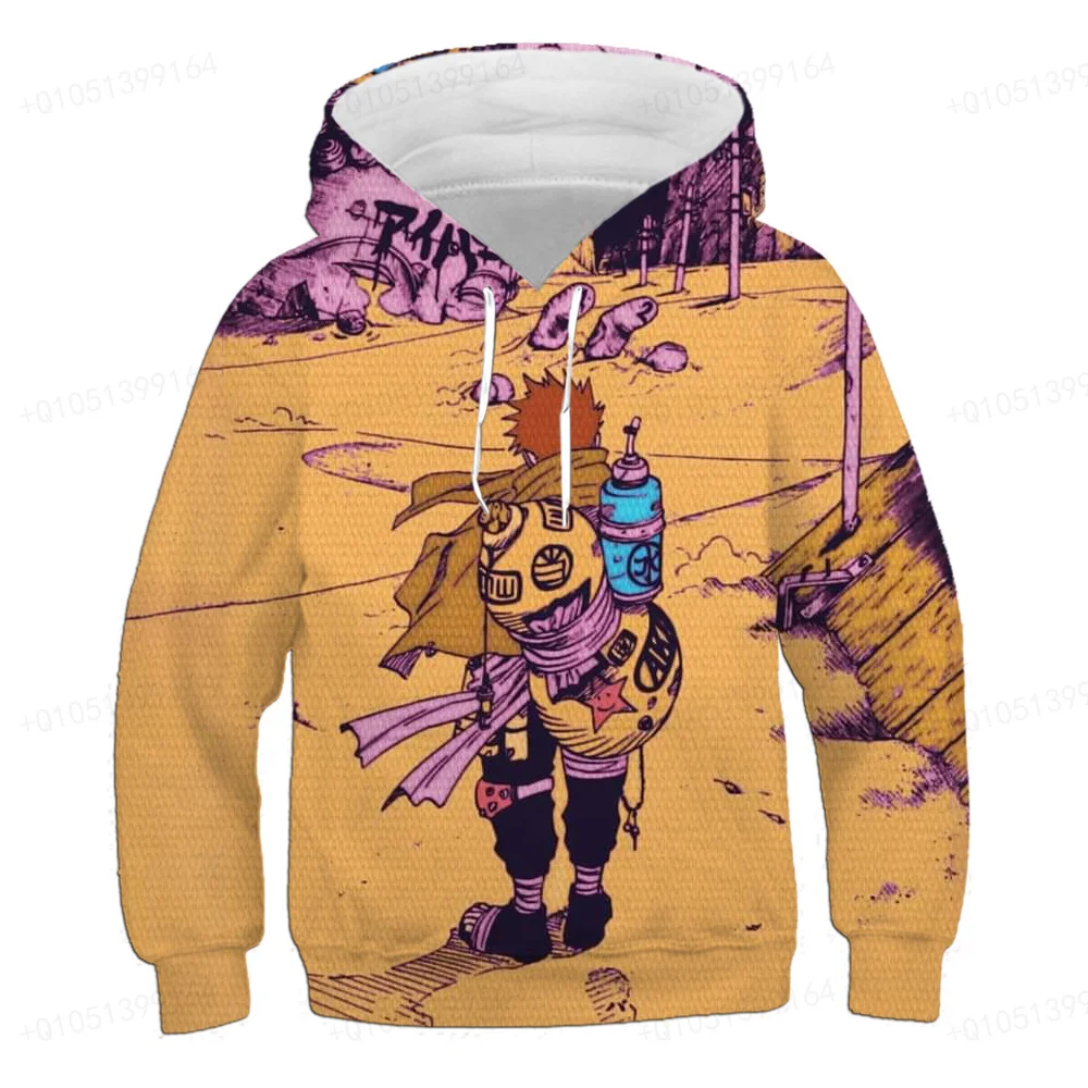 Naruto Kyuubi Boys Girls Hoodie Pain Men's Hoodie 3D Print Fashion Pullover Akatsuki Men's Hoodie Oversized New Men's Clothing