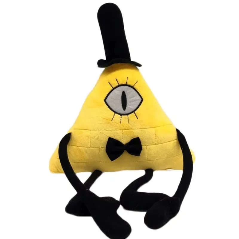 Disney Animes Gravity Falls Bill Cipher Stuffed Plush Toys 28cm Cartoon Bill Cipher Plush Dolls Home Decoration Gift Child Girls