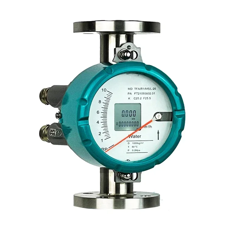 Stainless Steel Variable Area Flow Meter Rotameter Metal Float Flowmeter for Water Gas Air Oil Liquid OEM/ODM Supported