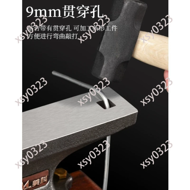 Mini Metal Anvil Bench, DIY Craft Jewelers Anvil Workbench for Silversmith and Metal Working