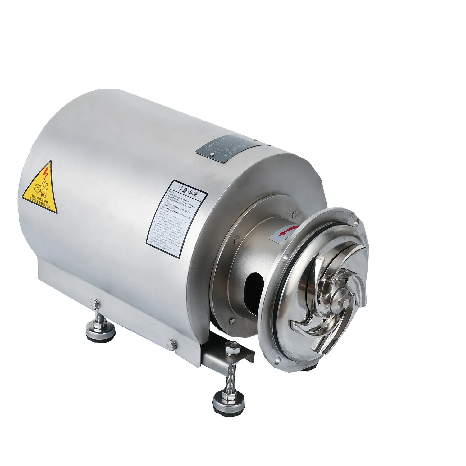 Bombas Centrífugas de Agua KSCP-60-30 de 20HP y 15KW, Esterilizadas, de Grado Alimenticio, Asépticas, en Acero Inoxidable SS304 y SS316L, para la Industria Energética