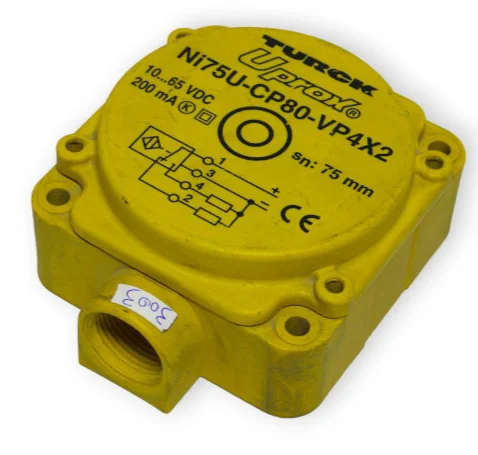 

NI75U-CP80-VP4X2 - Высокоточный промышленный датчик приближения к металлу 75 мм с выходом для обнаружения/переключения металлических объектов