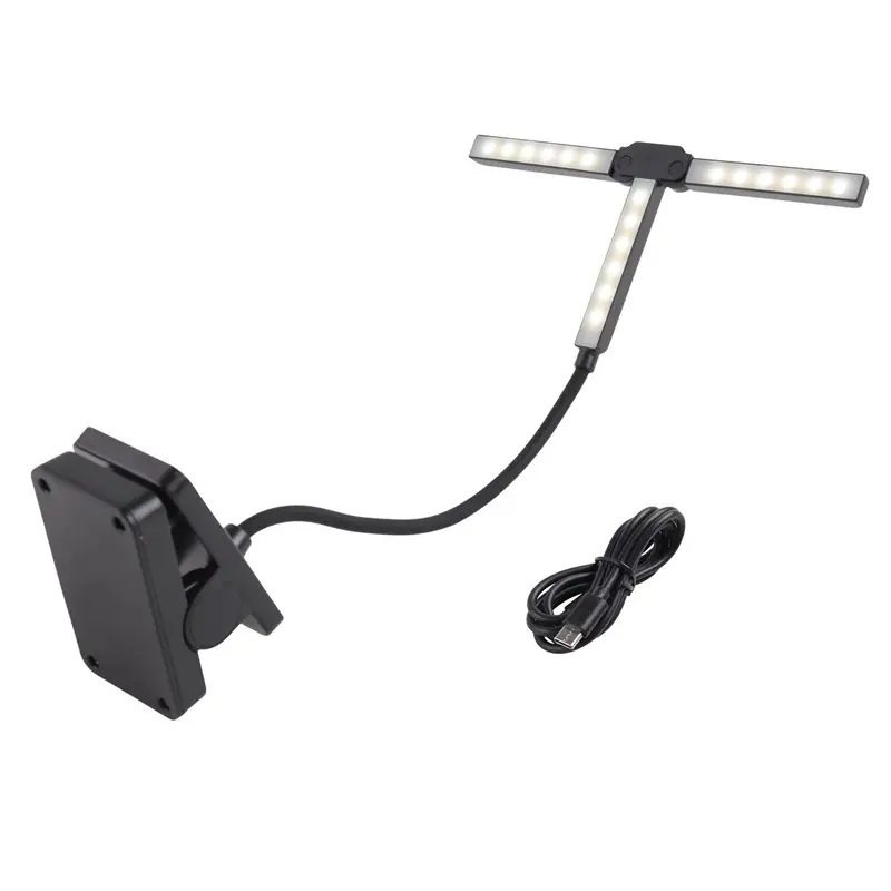 [NEW!A47U】 Piano Music Light With Adjustable Stand For Grand Piano, Musician, Book Reading, Crafting Music Stand Light For Uprig