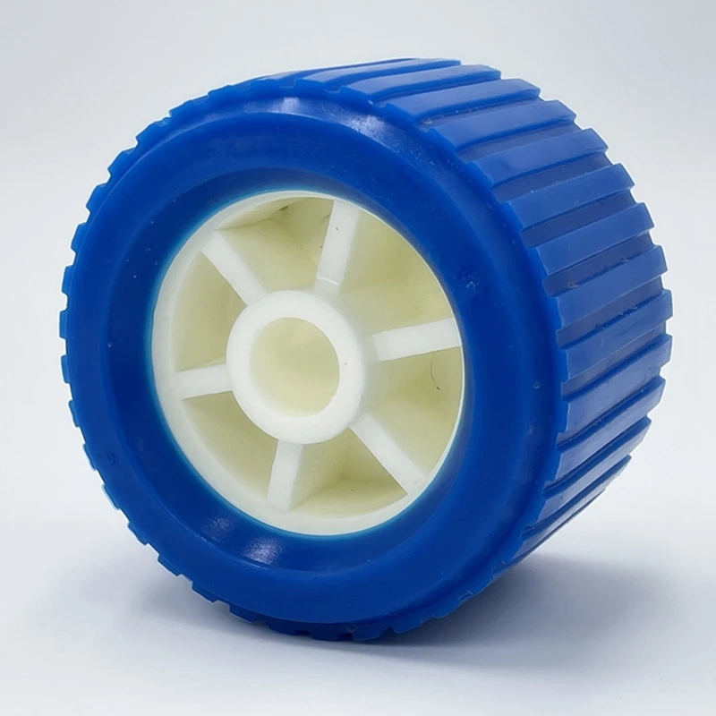 B0a-tBoat トレーラー リブ付きウォブルローラー、トレーラーローラー ボートランプローラー ボートリフトホイールキット ボートヨット用