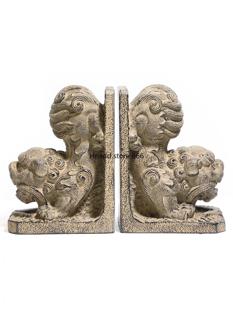 New Chinese Home Accessories Interior Study Office Desktop Book Stand Ornament