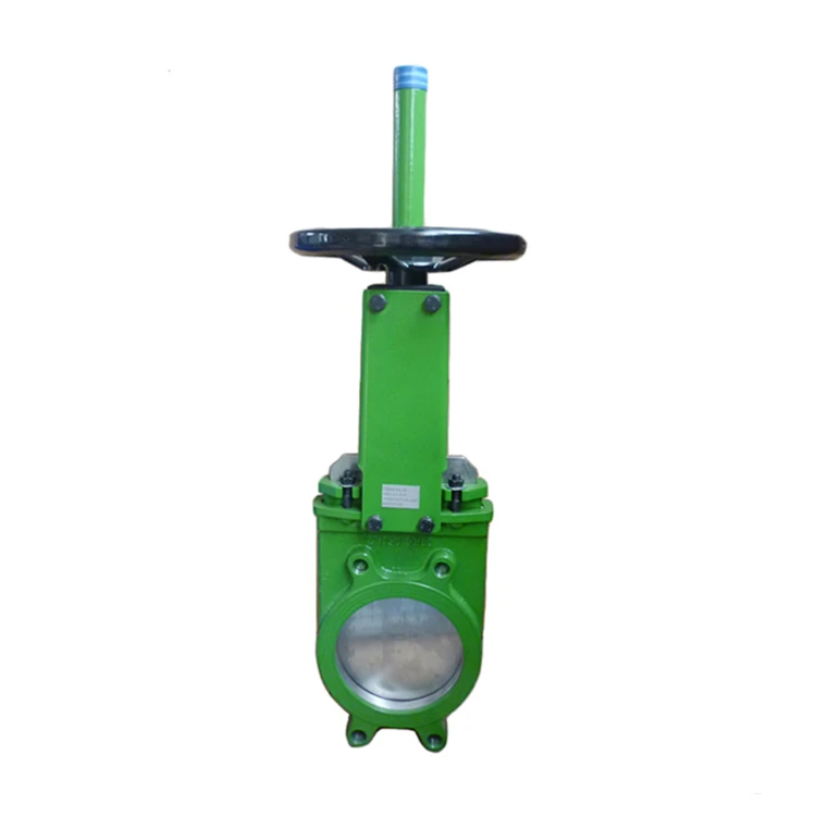 China Factory Direct Sale Ductile Iron Manual Knife Gate Valve for General Application Acid Media