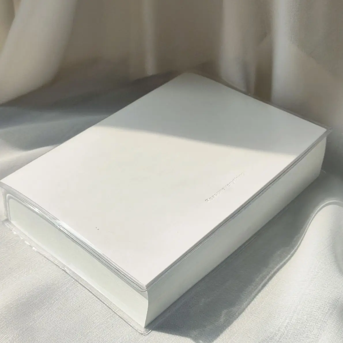 رشاقته دفتر غطاء شفاف المفكرة مجلة كتيب دفتر أفقي مكتب العودة إلى اللوازم المدرسية القرطاسية الهدايا #2