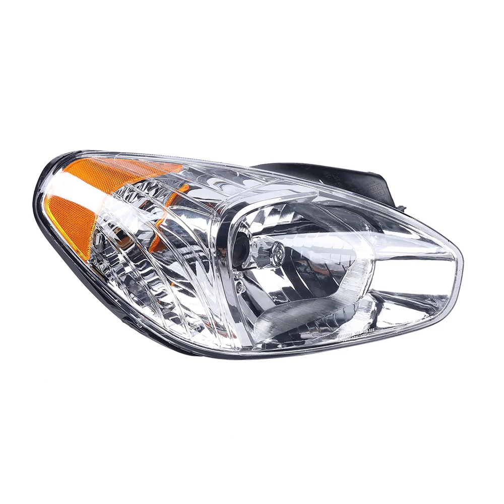 

RH Headlight Assembly For 2006-2011 Hyundai Accent Right Passenger Side Headlight Headlamp Assembly OEM 921011E010, 921021E010