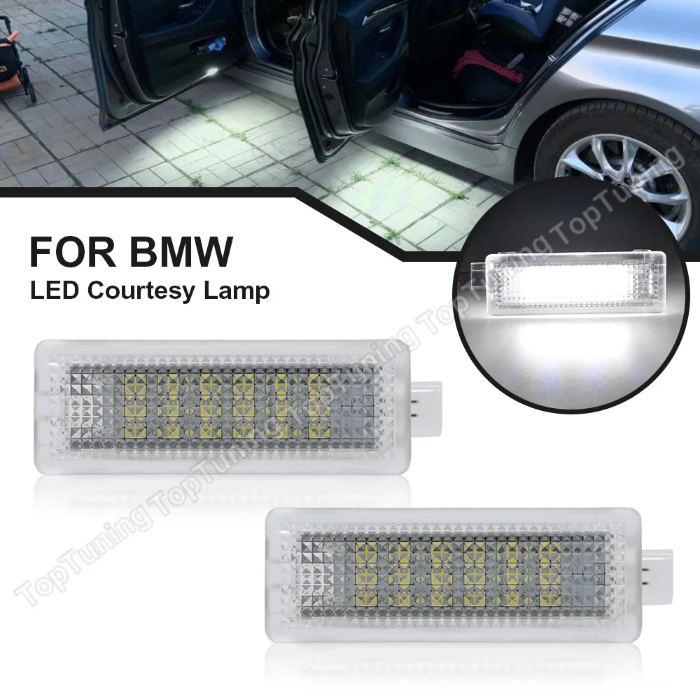 

LED Door Lights Warning Lamp For BMW E70 F01 F02 X3 E90 E91 E92 E81 E83 E86 Z4 For MINI COOPER R50 R60 Courtesy Footwell 2PCS