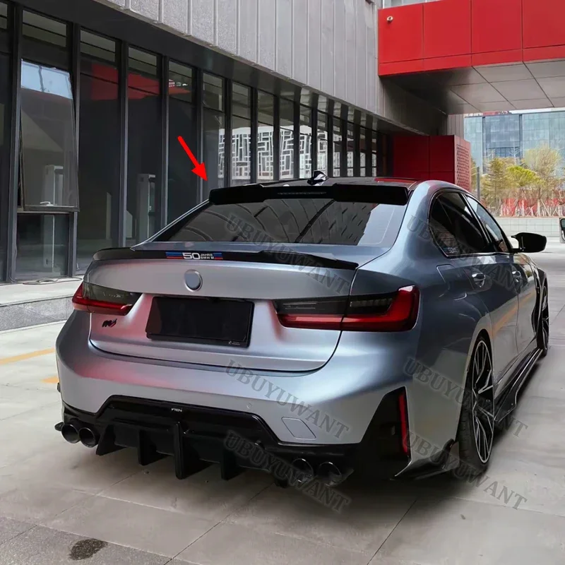 For BMW 3 Series G20 G80 M3 （Early Stage） 320i 320i 2020-2022 Rear Trunk Lip Carbon Fiber Wing Spoiler Car Styling