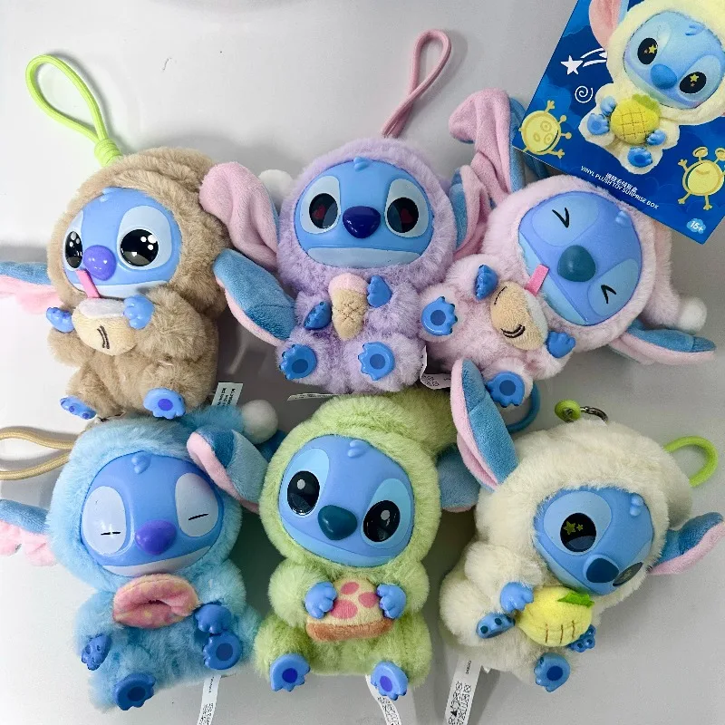 Novo kawaii ponto caixa cega saco comer uma coisa antes do sono série pingente de vinil boneca bonito caixa mistério boneca fofa presente surpresa