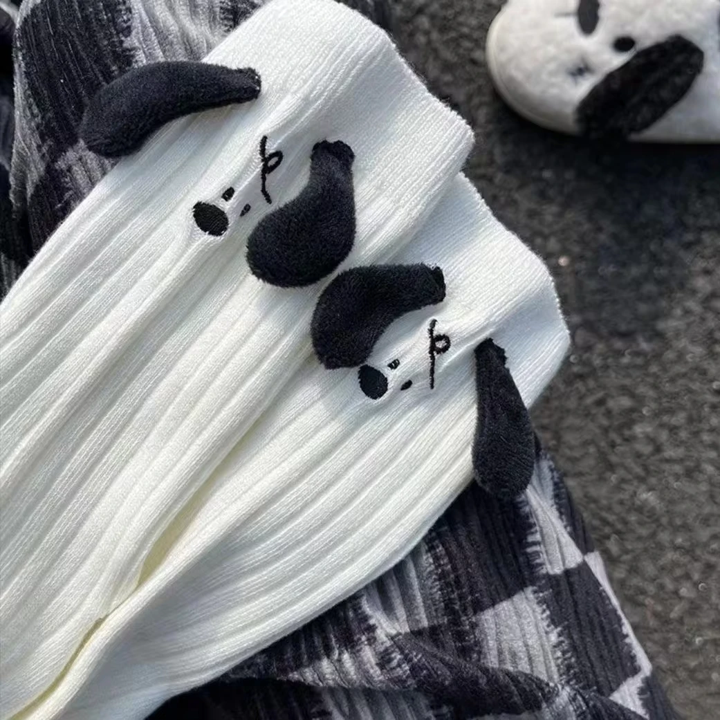 Kreative Hand in Hand Socken Baumwolle Zehensocken Mittelrohrsocken Anime Cartoon Niedlich Ins Geburtstagsgeschenke Freundin Geschenke