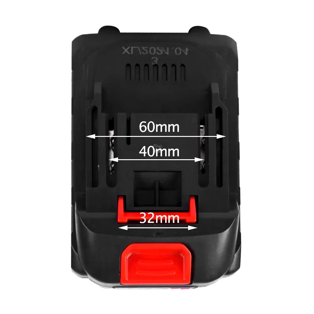 18V Rechargeable Lithium Ion Battery High Capacity with Battery Indicator for Makita Cordless Electric Power Tool Battery EUPlug