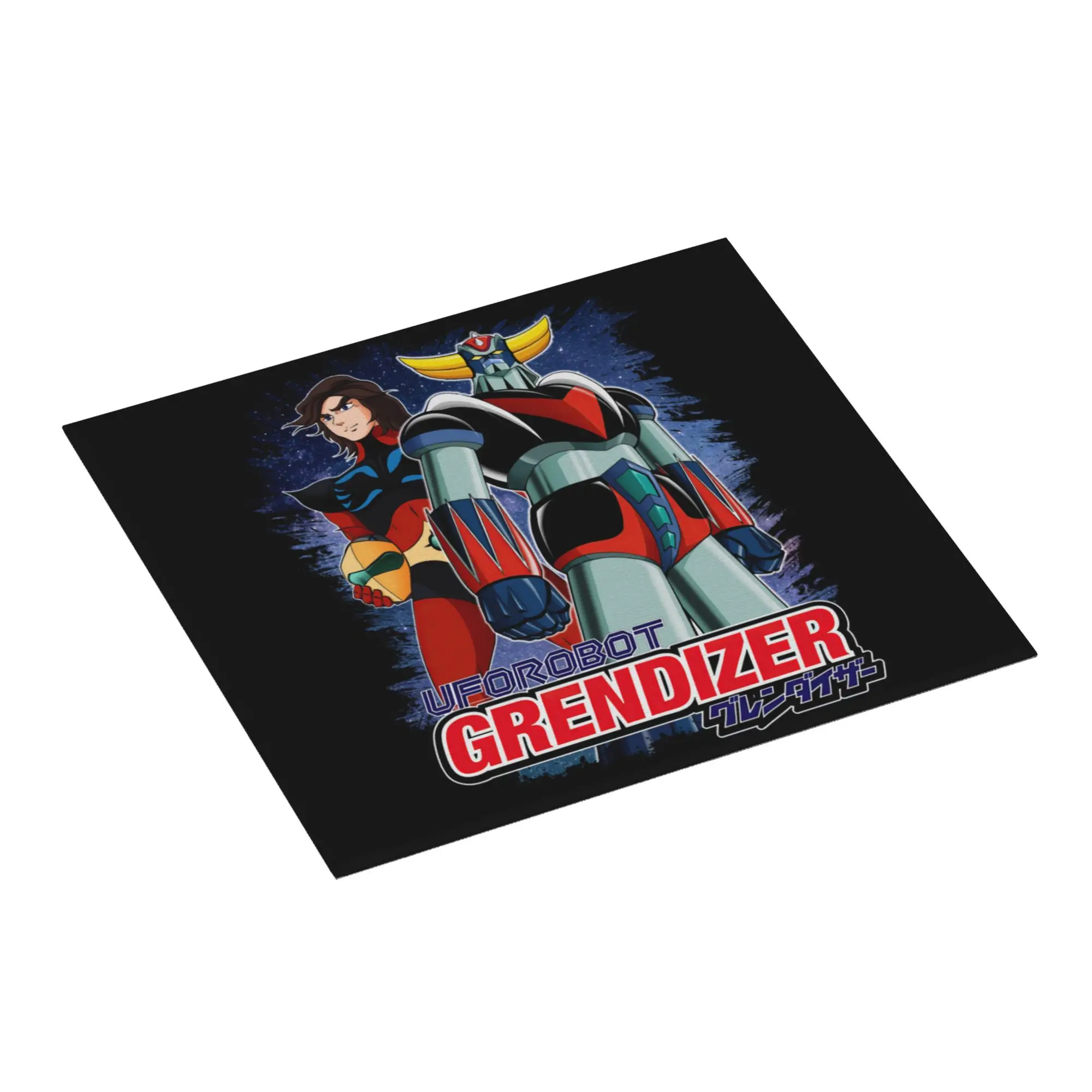 Drying Mat For Kitchen Goldorak Grendizer Actarus Barware Tableware Reusable UFO Robot Goldrake Washable Kitchen Sink Drying Pad