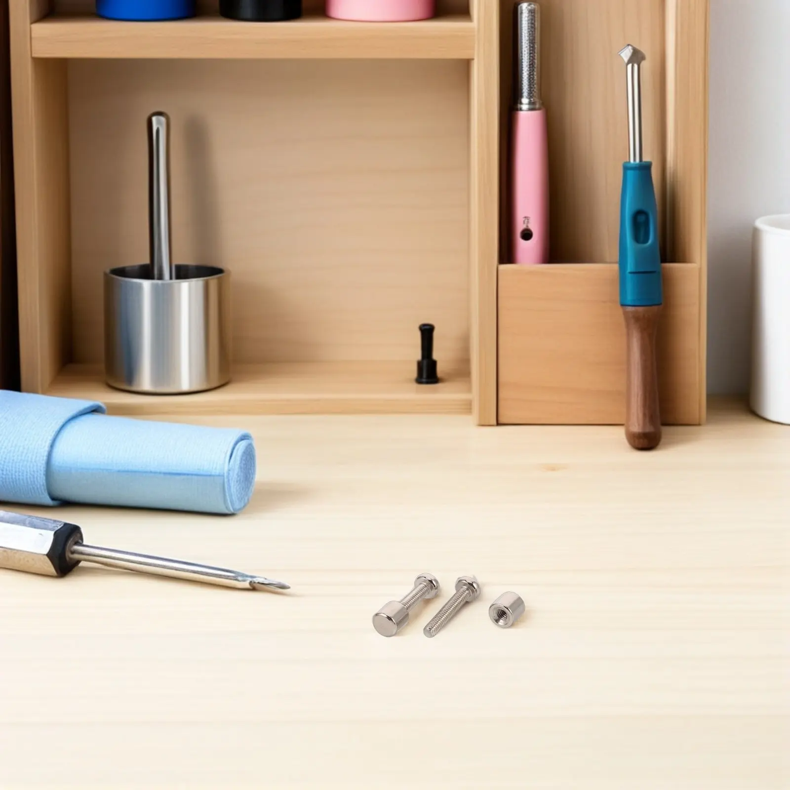 50Sets Picture Frame Mounting Screws, Strong Acrylic Standoffs for Glass Advertising Boards, Hidden Wall Mount Floating Frame