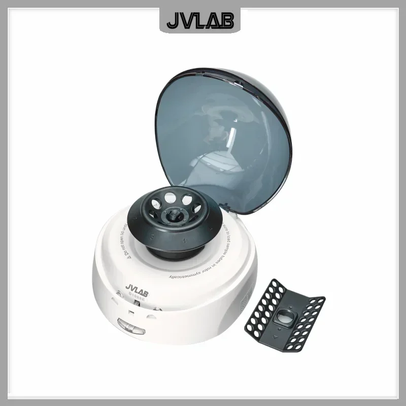 Palm Micro Centrifuge Laboratory Mini Centrifuge 4000rpm Come with Two Rotors for 0.5 1.5 2ml Tubes up to 8 PCR Strips*4