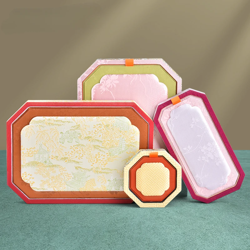 Palace Wind Belt Cover Jewelry Creative Tray Jade Jewelry Display Tray Dustproof Ring Bracelet Storage Tray