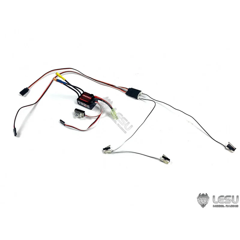 LESU For 1/14 Hydraulic Three-Way Dump Truck Body Hydraulic System Limit Installation Truck Diy Accessory Toy