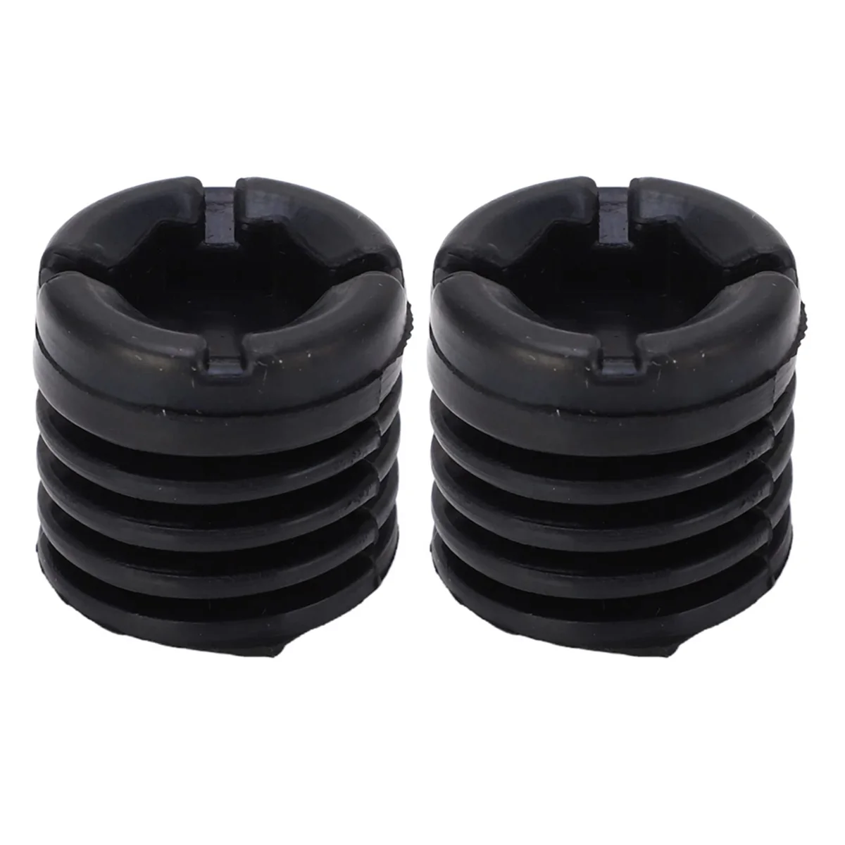 Auto 2-Pack Front Trunk Buffer Block Buffer Rubber Cover 1090735-00-C for Tesla Model 3