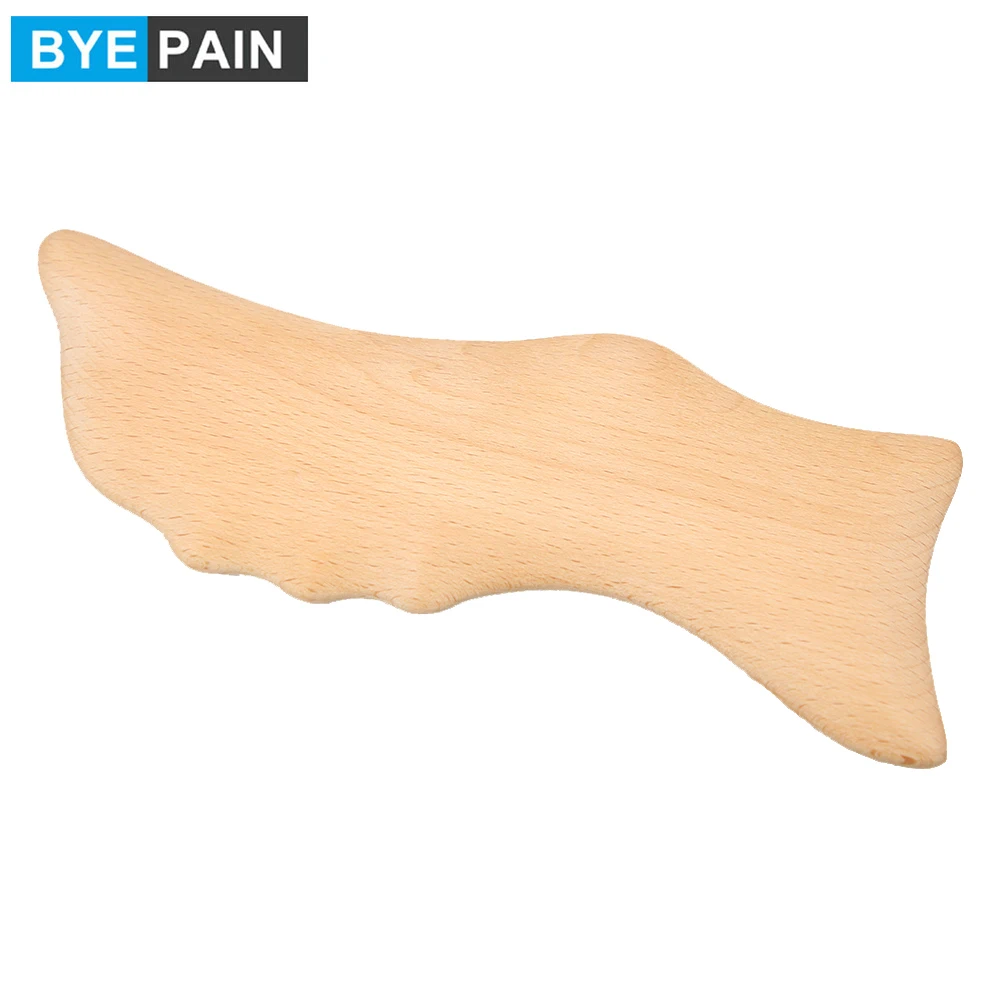 

1Pcs Wood Therapy Massage Tools, Lymphatic Drainage Tool Anti Cellulite Massager, Body Shaping Neck Back Muscle Scraper Tool